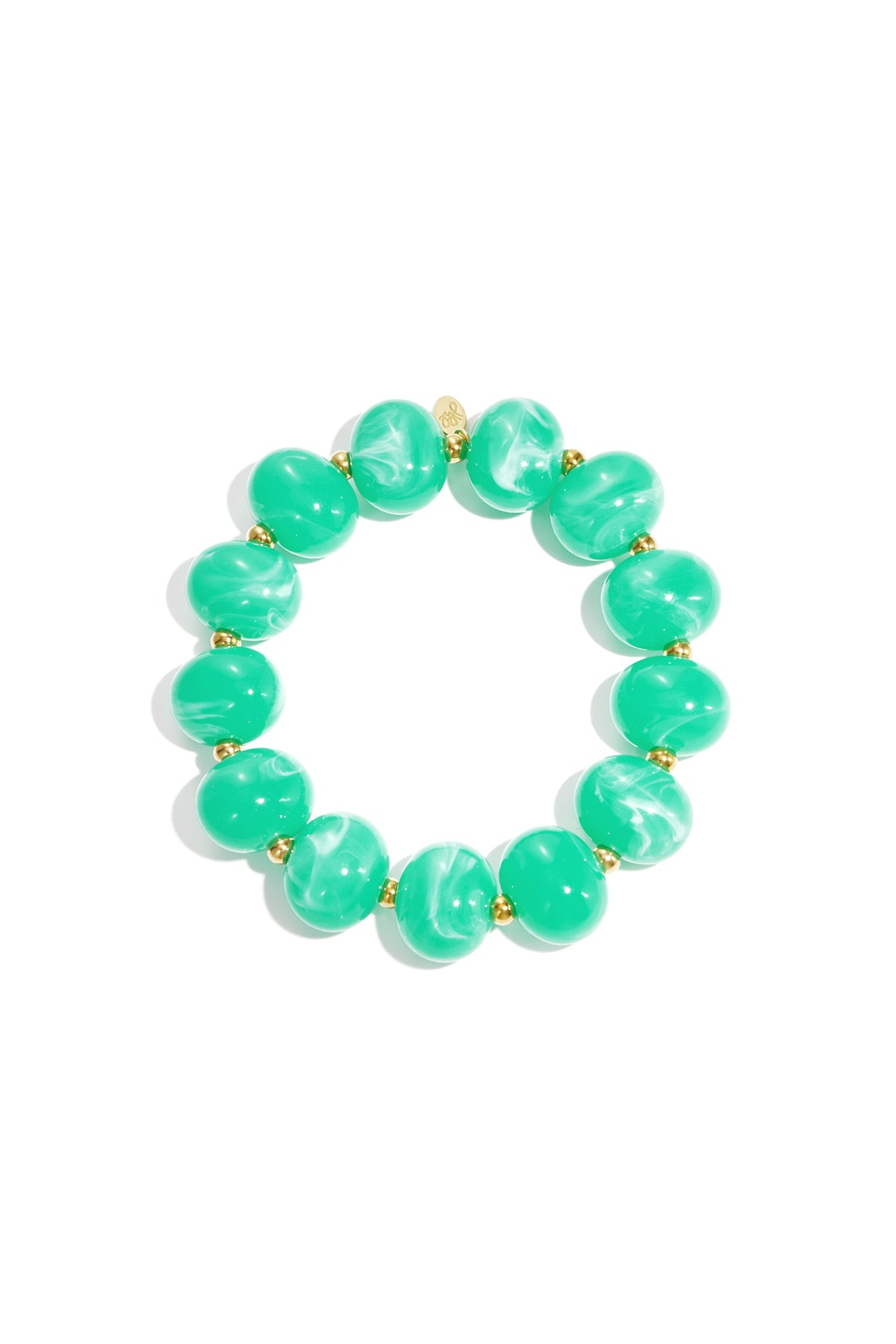 Eenvoudige elastieken kralenarmband, damessieraden