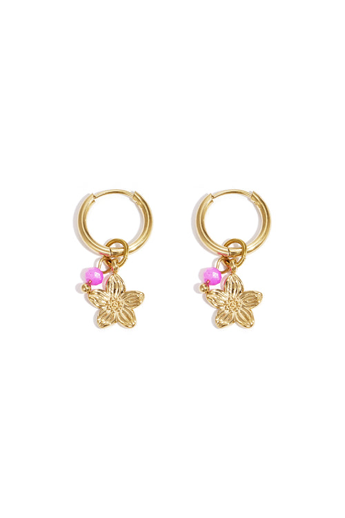 pearl blossom oorbellen