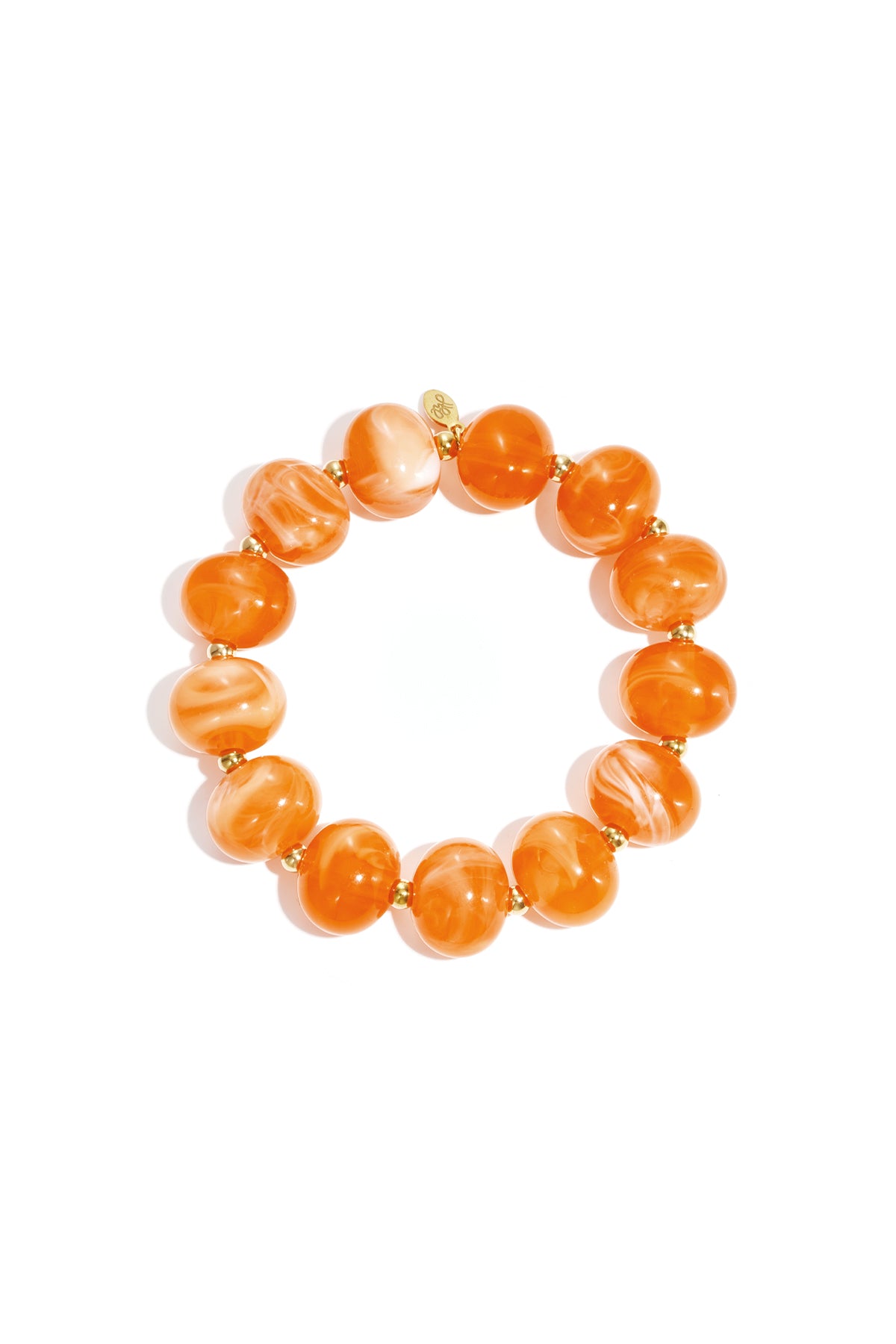 Eenvoudige elastieken kralenarmband, damessieraden